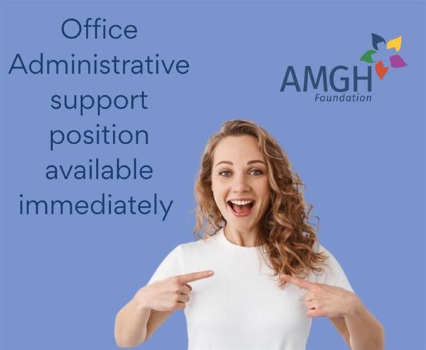 Office Administrative support position available i